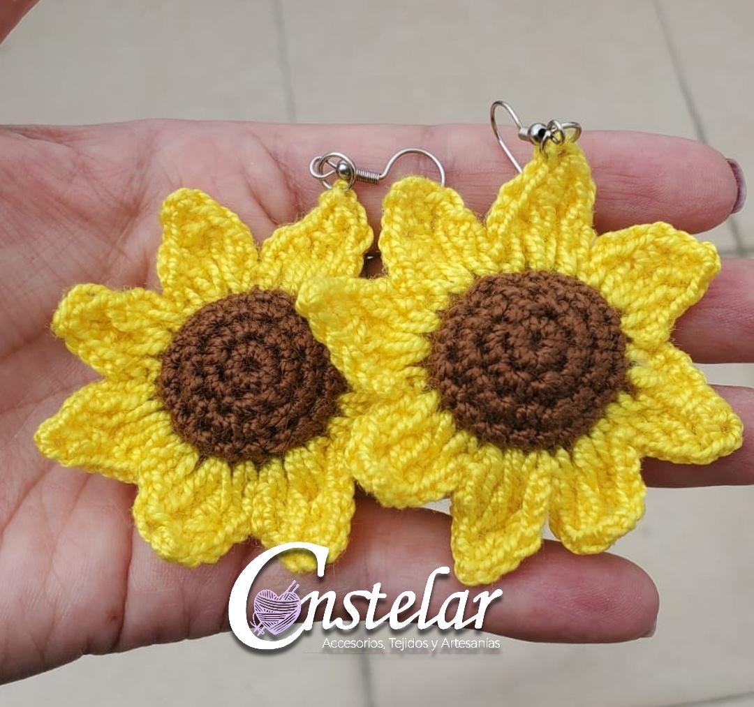 Aretes de Girasol - Image 2